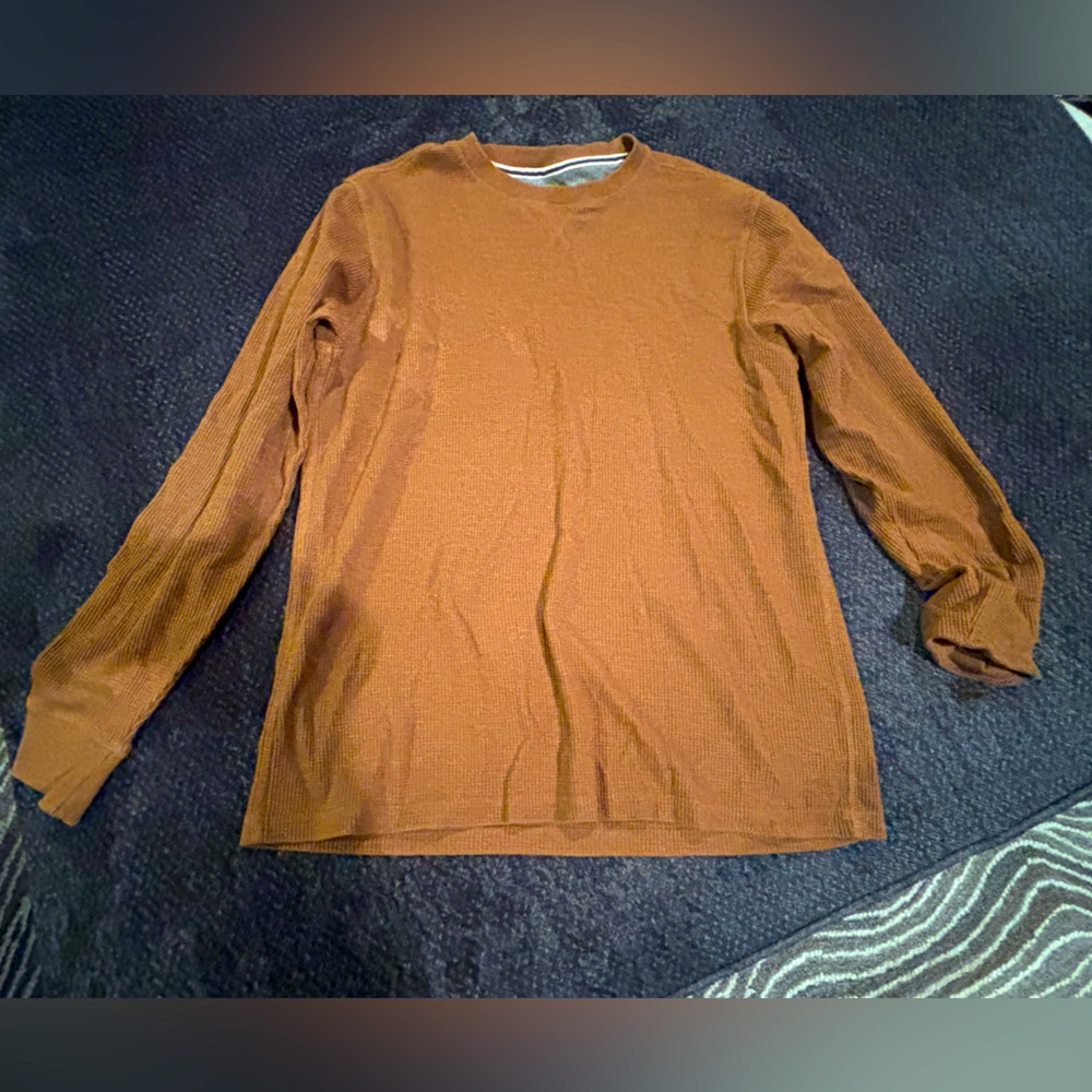 Brown Long Sleeve Shirt